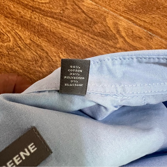 GEOFFREY BEENE Blue Stretch Collar Regular Fit Button Down Shirt NWT Mens size L - Picture 4 of 11